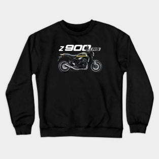 Kawasaki Z900RS 20 green/yellow, sl Crewneck Sweatshirt